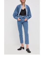 Jeansy jeansy Yukia damskie high waist - Answear.com Custommade