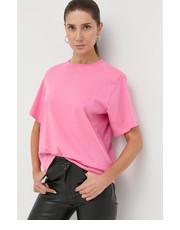 Bluzka Notes du Nord t-shirt bawełniany kolor różowy - Answear.com Notes Du Nord