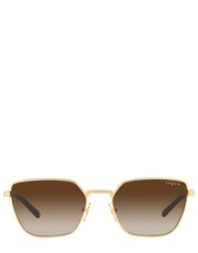 Okulary okulary przeciwsłoneczne damskie kolor złoty - Answear.com Vogue