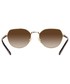 Okulary Vogue okulary przeciwsłoneczne damskie kolor brązowy