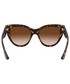 Okulary Vogue okulary przeciwsłoneczne damskie kolor brązowy