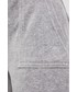 Spodnie Juicy Couture spodnie dresowe damskie kolor szary melanżowe