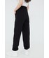 Spodnie Juicy Couture spodnie dresowe damskie kolor czarny z nadrukiem