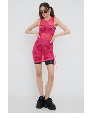 Sukienka sukienka kolor różowy mini dopasowana - Answear.com Juicy Couture