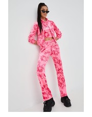 Bluza bluza damska kolor różowy wzorzysta - Answear.com Juicy Couture