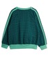 Bluza Mini Rodini bluza bawełniana dziecięca kolor zielony wzorzysta