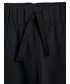 Spodnie Mini Rodini spodnie dresowe dziecięce kolor czarny gładkie