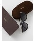Okulary Tom Ford okulary przeciwsłoneczne damskie kolor czarny
