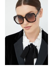 Okulary okulary przeciwsłoneczne damskie kolor brązowy - Answear.com Gucci