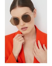 Okulary okulary przeciwsłoneczne damskie kolor złoty - Answear.com Gucci