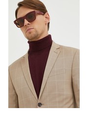 Okulary okulary przeciwsłoneczne męskie kolor bordowy - Answear.com Gucci