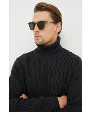 Okulary okulary przeciwsłoneczne męskie kolor szary - Answear.com Gucci