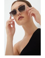 Okulary okulary przeciwsłoneczne damskie kolor szary - Answear.com Mcq
