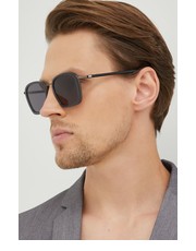 Okulary okulary przeciwsłoneczne męskie kolor czarny - Answear.com Mcq
