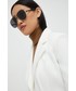 Okulary Marc Jacobs okulary przeciwsłoneczne damskie kolor czarny