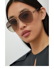 Okulary okulary przeciwsłoneczne damskie kolor brązowy - Answear.com Marc Jacobs