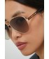 Okulary Marc Jacobs okulary przeciwsłoneczne damskie kolor brązowy