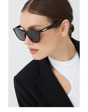 Okulary okulary przeciwsłoneczne damskie kolor czarny - Answear.com Bottega Veneta