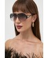 Okulary Bottega Veneta okulary przeciwsłoneczne kolor czarny