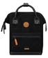 Plecak Cabaia plecak Adventurer kolor czarny duży gładki