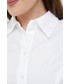 Koszula Selected Femme koszula bawełniana damska kolor biały slim z kołnierzykiem klasycznym