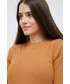 Sweter Selected Femme sweter damska kolor brązowy