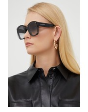 Okulary Alexander McQueen okulary przeciwsłoneczne damskie kolor czarny - Answear.com Alexander Mcqueen