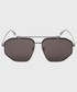 Okulary Alexander Mcqueen Alexander McQueen okulary przeciwsłoneczne kolor czarny