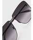 Okulary Alexander Mcqueen Alexander McQueen okulary przeciwsłoneczne kolor szary