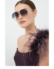 Okulary Chloé okulary przeciwsłoneczne damskie kolor złoty - Answear.com Chloe