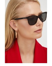 Okulary okulary przeciwsłoneczne damskie kolor brązowy - Answear.com Saint Laurent