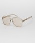 Okulary Saint Laurent okulary przeciwsłoneczne damskie kolor transparentny