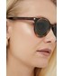 Okulary Saint Laurent okulary przeciwsłoneczne kolor brązowy
