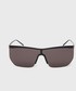 Okulary Saint Laurent okulary przeciwsłoneczne damskie kolor czarny