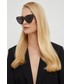Okulary Balenciaga okulary przeciwsłoneczne damskie kolor czarny