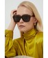 Okulary Balenciaga okulary przeciwsłoneczne kolor brązowy