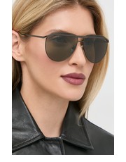 Okulary okulary przeciwsłoneczne kolor szary - Answear.com Balenciaga
