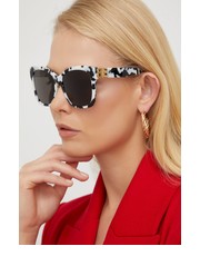 Okulary okulary przeciwsłoneczne damskie kolor szary - Answear.com Balenciaga