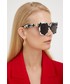 Okulary Balenciaga okulary przeciwsłoneczne damskie kolor szary