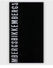 Akcesoria ręcznik bawełniany kolor czarny - Answear.com Bikkembergs