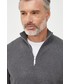 Sweter męski Selected Homme sweter bawełniany męski kolor szary
