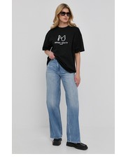 Bluzka Miss Sixty t-shirt bawełniany kolor czarny - Answear.com MISS SIXTY