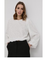 Bluzka Miss Sixty bluzka damska kolor biały z aplikacją - Answear.com MISS SIXTY