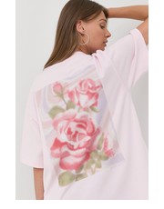 Bluzka Miss Sixty t-shirt bawełniany kolor różowy - Answear.com MISS SIXTY