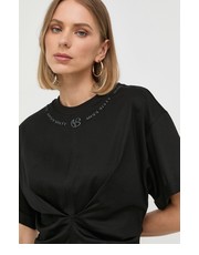 Bluzka Miss Sixty t-shirt bawełniany kolor czarny - Answear.com MISS SIXTY