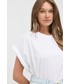 Bluzka MISS SIXTY Miss Sixty t-shirt bawełniany kolor biały