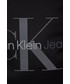 Plecak Calvin Klein Jeans plecak męski kolor czarny duży z nadrukiem