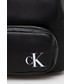 Plecak Calvin Klein Jeans plecak damski kolor czarny mały gładki