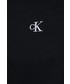 Bluzka Calvin Klein Jeans t-shirt bawełniany kolor czarny