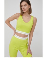 Bluzka top damski kolor żółty - Answear.com Calvin Klein Jeans